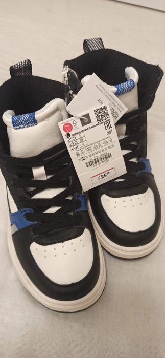 Хайтопи, кеди фірми Zara 30 розмір