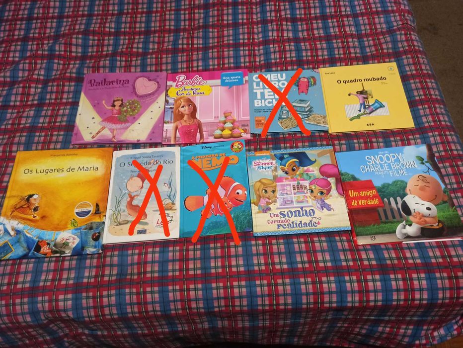 Livros infantis cada 1€