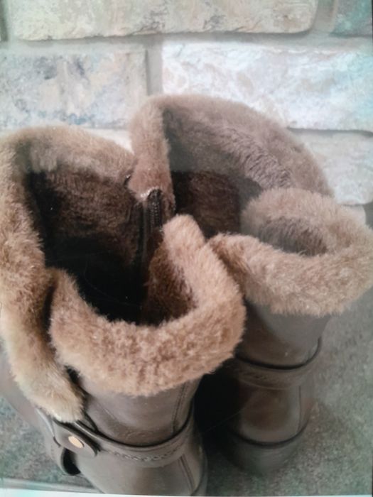 Сапожки чоботи чобітки зимові жіночі 36р.