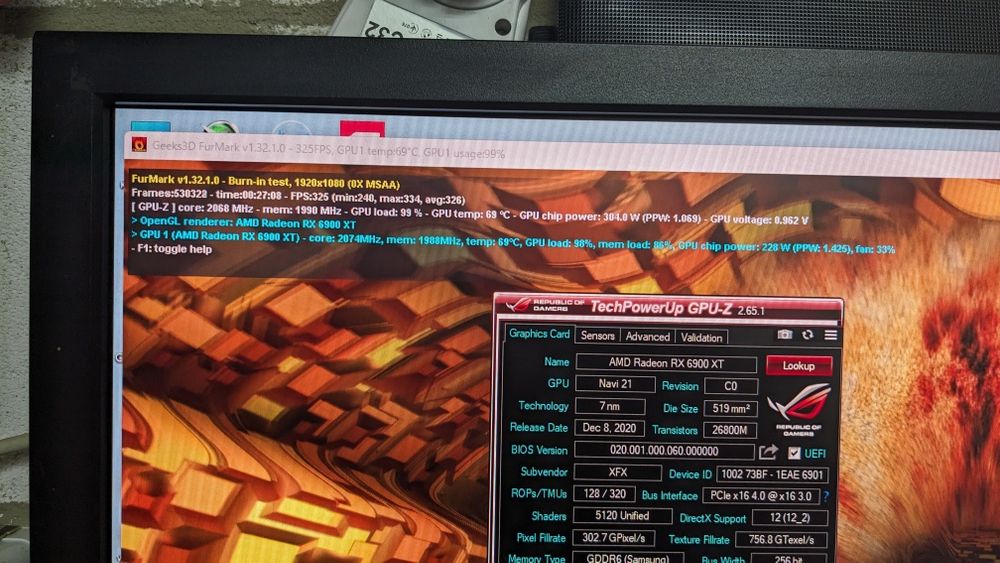 Відеокарта xfx Radeon RX 6900XT на пломбі