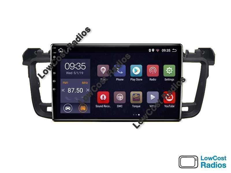 (NOVO) Rádio 2DIN ANDROID 9" Polegadas • Peugeot 508 • GPS WIFI APPS | CARPLAY • ANDROID AUTO