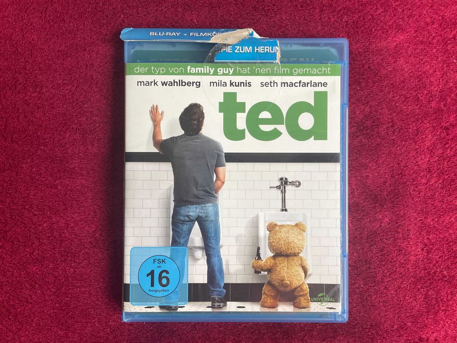 "Третий лишний (Ted)" 2xBlu-ray (немецкая лицензия с русским дубляжом)
