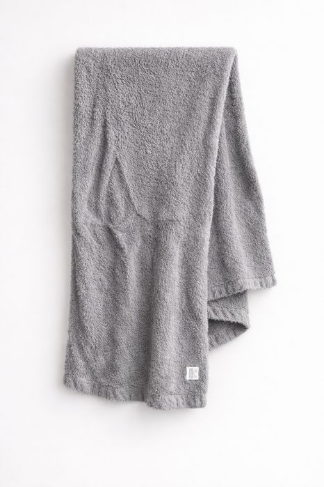 Bardzo ciepły gruby szary szalik szal zimowy