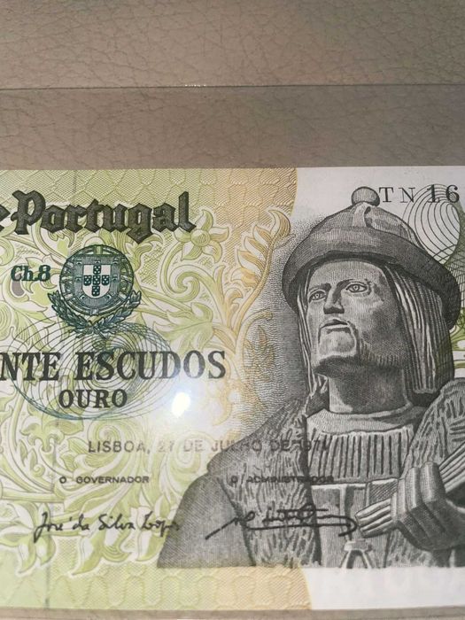 7 notas portuguesas,nunca circuladas