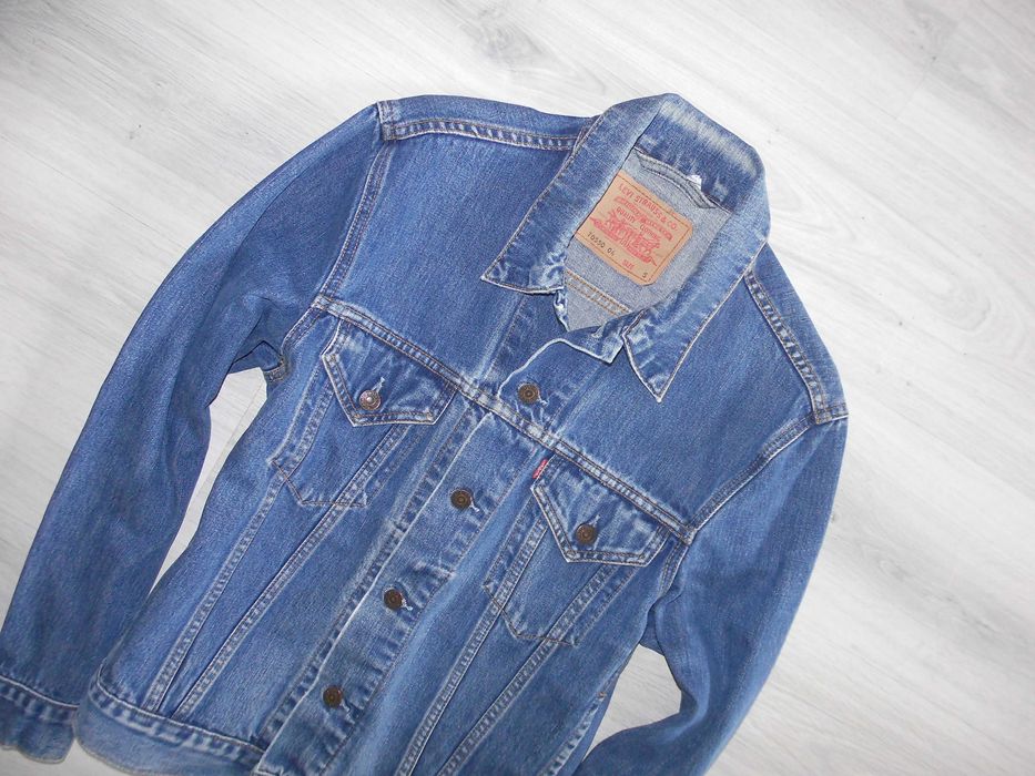 Levi`s Levi Strauss Katana Damska Oversize Jeansowa Kurtka S