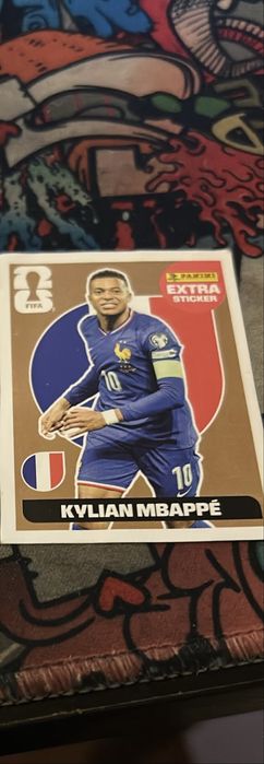 Cromos extra messi e mbappe