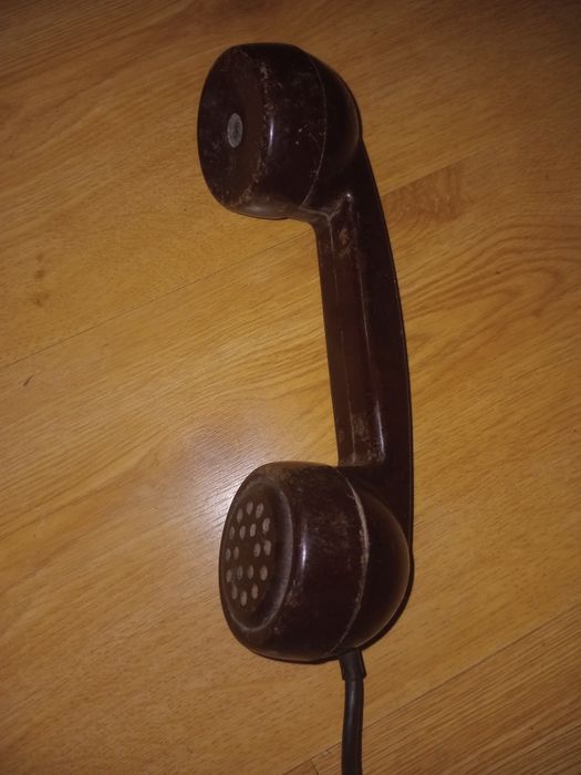 Винтажный бакелитовый шахтный морской промышленный телефонный аппарат