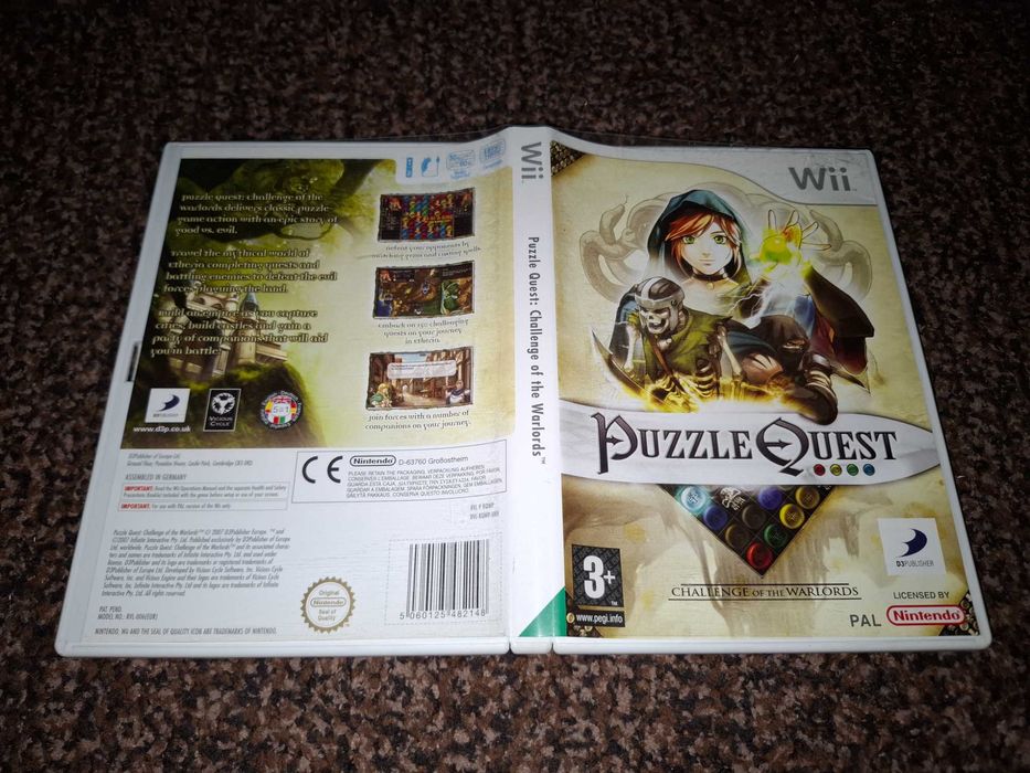 Puzzle Quest Challenge of the Warlords - Nintendo WIi