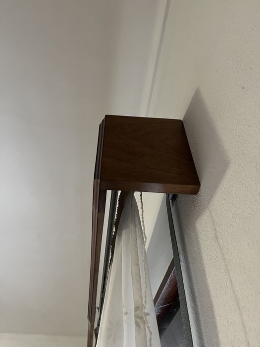 Suporte para cortinas com calha