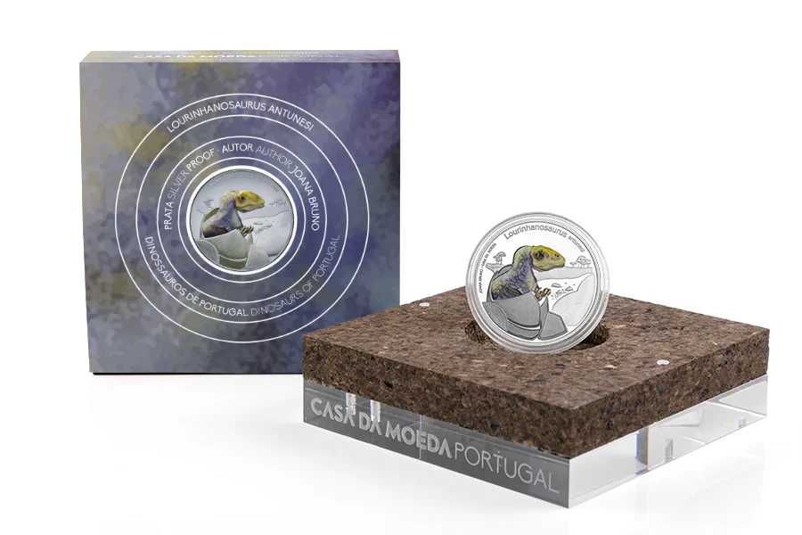 5 EUR Coin Lourinhanosaurus antunesi