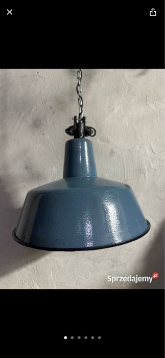 Lampa wisząca OBs-2  niebieska