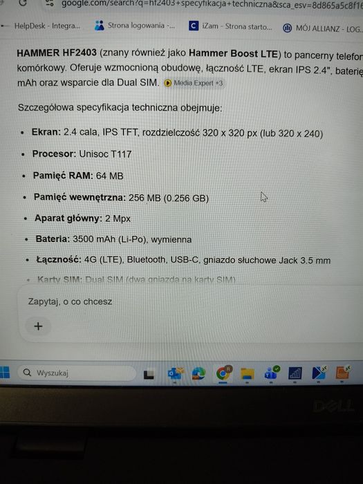 Telefon hammer LTE myphone