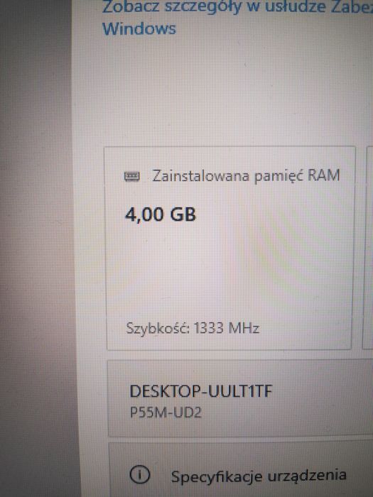 Zestaw PC: Mocny i7-860 | Gigabyte GA-P55M-UD2 | 4GB HyperX | HD 5770