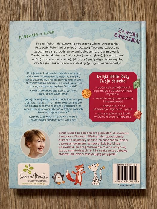 książka Hello Ruby programowanie dla dzieci 4-8