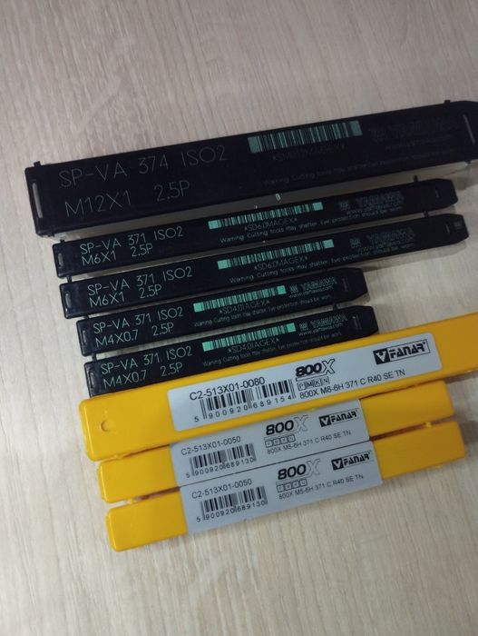 Метчик Yamawa (Япония), Baer, OSG s-sft , Fanar, WALTER AG.
WALTER AG