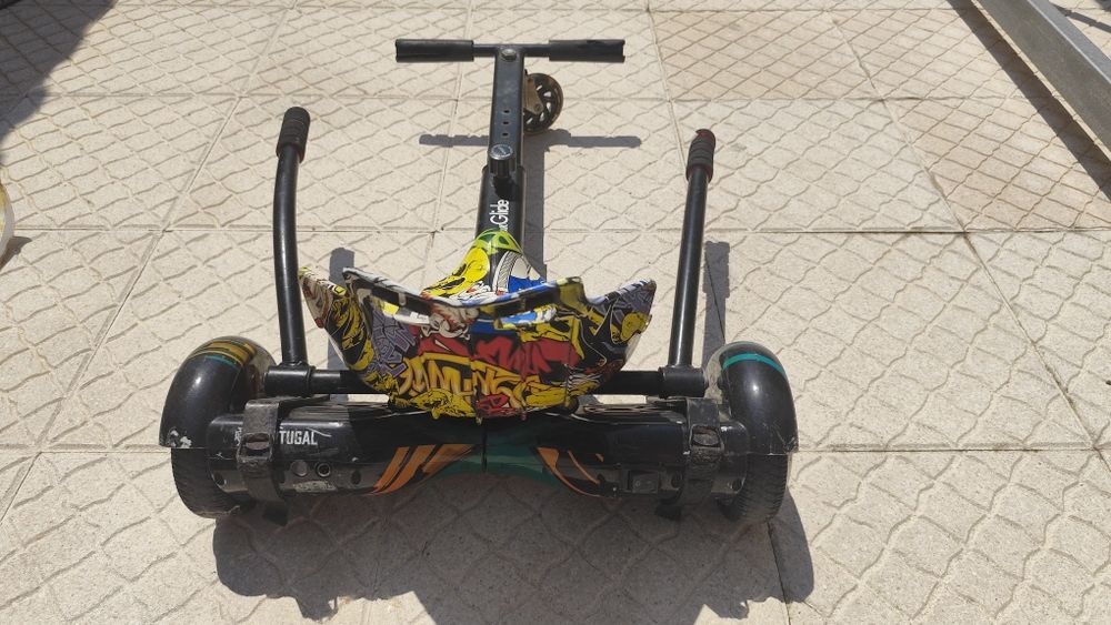 Hoverboard com Kart
