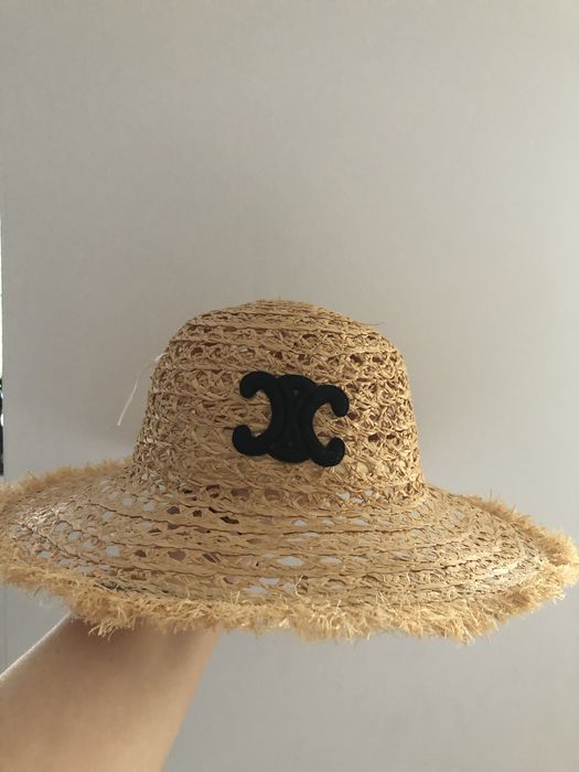 Kapelusz damski slomkowy