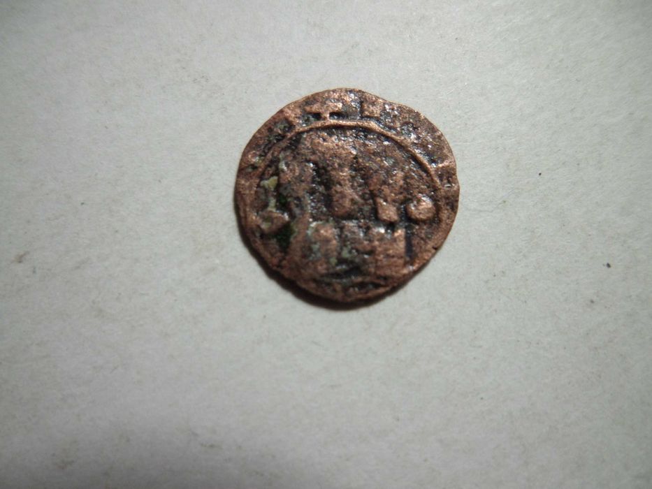 Moeda D. João III , Ceitil com Arruelas a ladear Castelo S. João Da ...