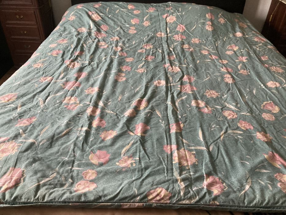 Edredon de cama de casal com capa