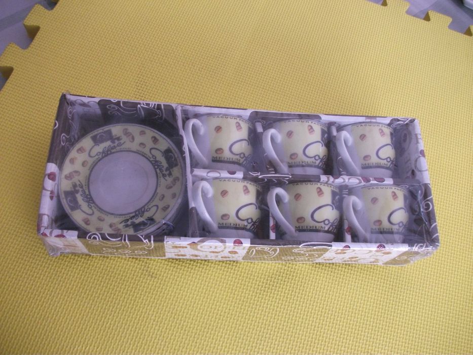 Chávenas de café novas