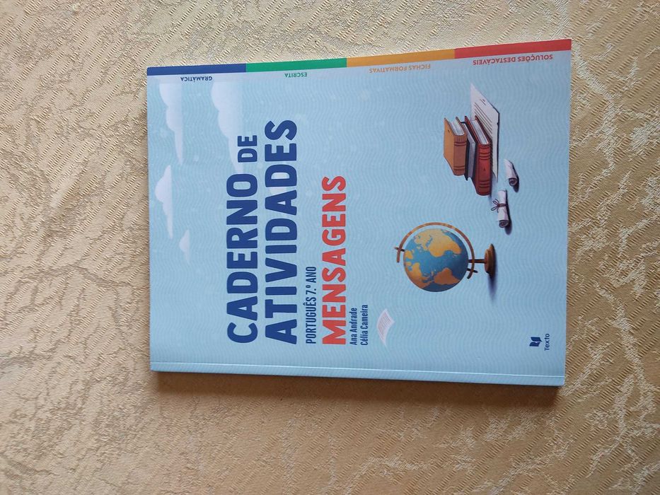 Caderno - Mensagens 7 - Português - 7º ano  (NOVO)