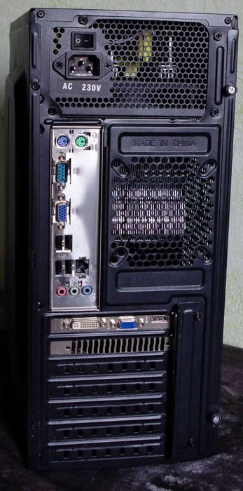 ПК Intel Xeon E5450/8GB DDR3/256GB SSD/8600 GTS 512MB