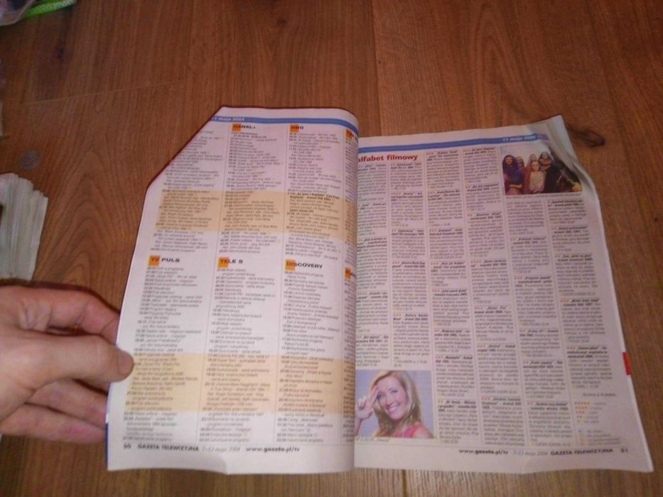 Gazeta Telewizyjna dodatek do Gazeta Wyborcza nr 106 maj 2004