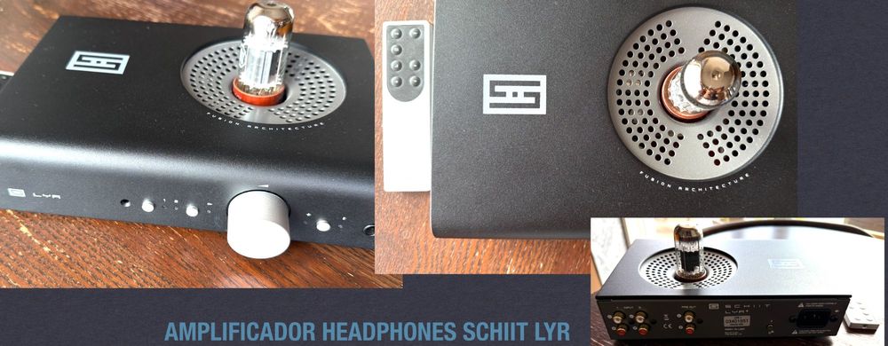 Amplificador Heaphones Tube / Solid State Schiit Lyr