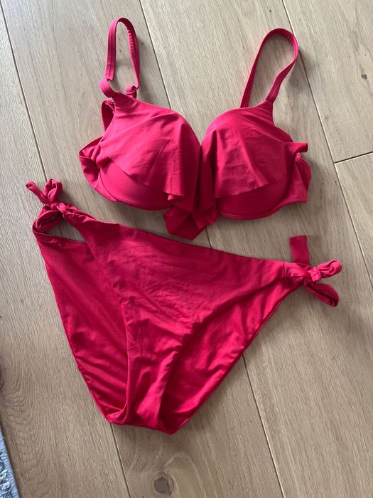 Strój kąpielowy Calzedonia M czerwień