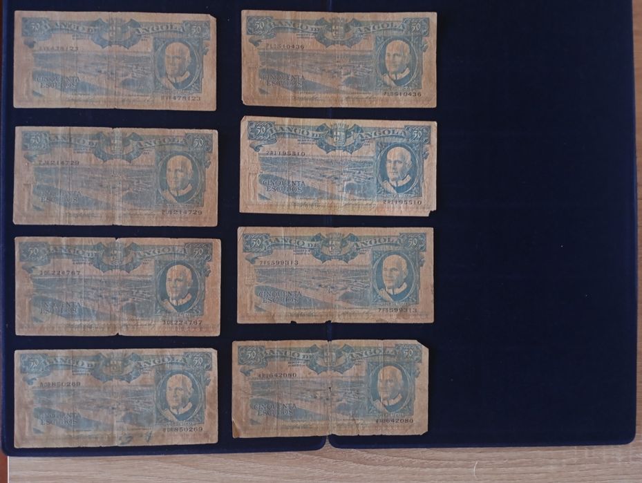 Notas das ex colónias portuguesas Angola