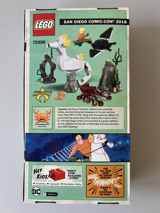 LEGO SDCC 75996 DC Super Heroes Aquaman and Storm San Diego Comic Con