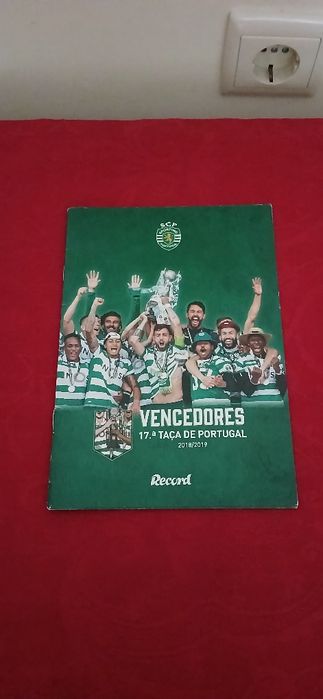 Caderneta Vencedores 17° Taça de Portugal