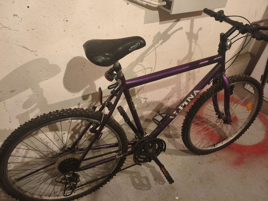 Rower górski fioletowy