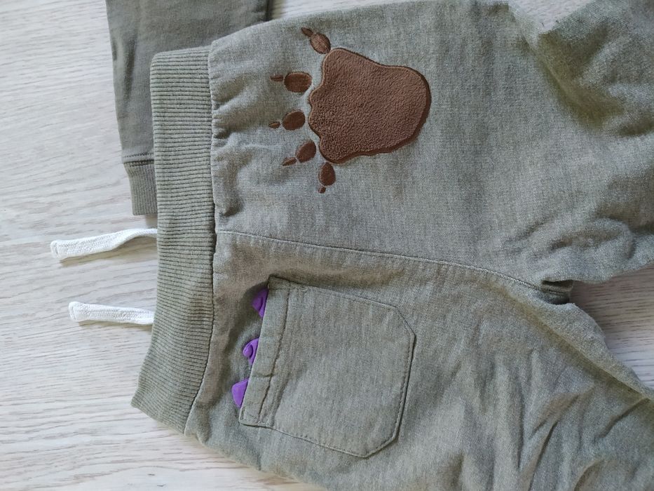 Zestaw bluzy i spodnie 2+1 r 86