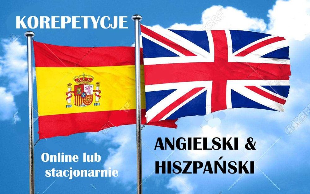 Korepetycje z angielskiego i hiszpańskiego!