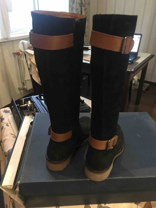 продам чоботи жін замша Португалия розм 39