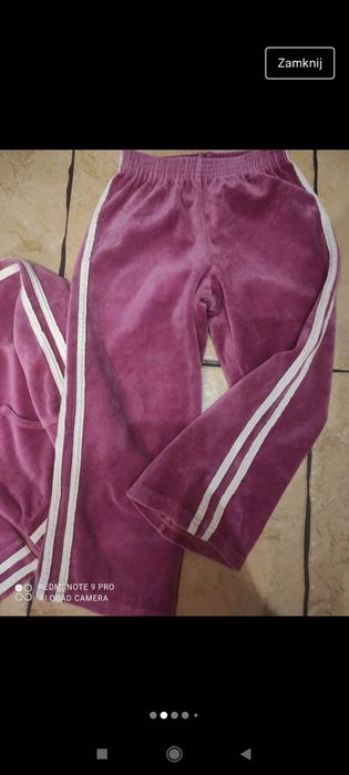 Dresy welurowe Polski produkt