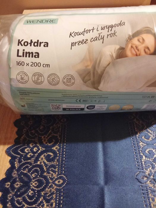 Nowa kołdra 160 na 200