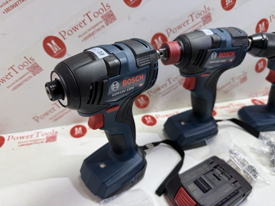 BOSCH GDR 18V-1800/GDX 18V-1800/GSR 18V-400/GSB 18V-490