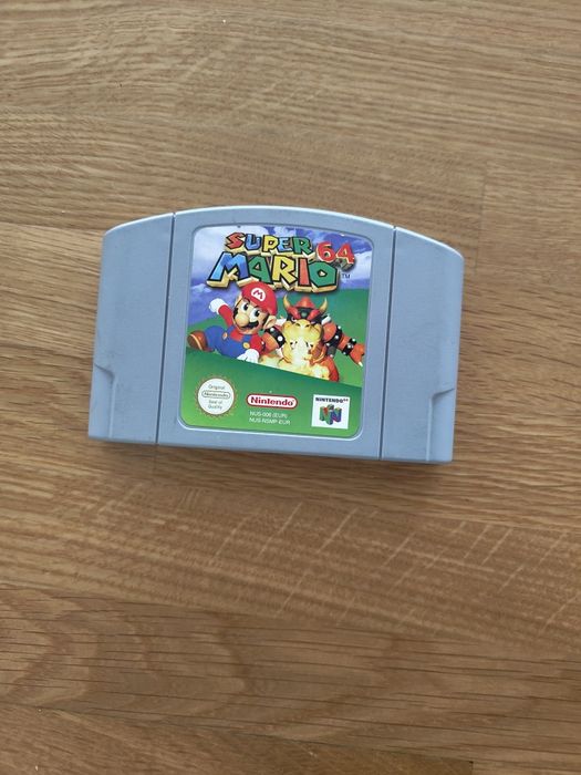 Nintendo 64 em caixa + Jogo Mario 64