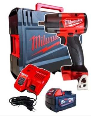 MILWAUKEE M18 FMTIW2F12-501X Klucz Udarowy 1/2 1x Akumulator 5AH