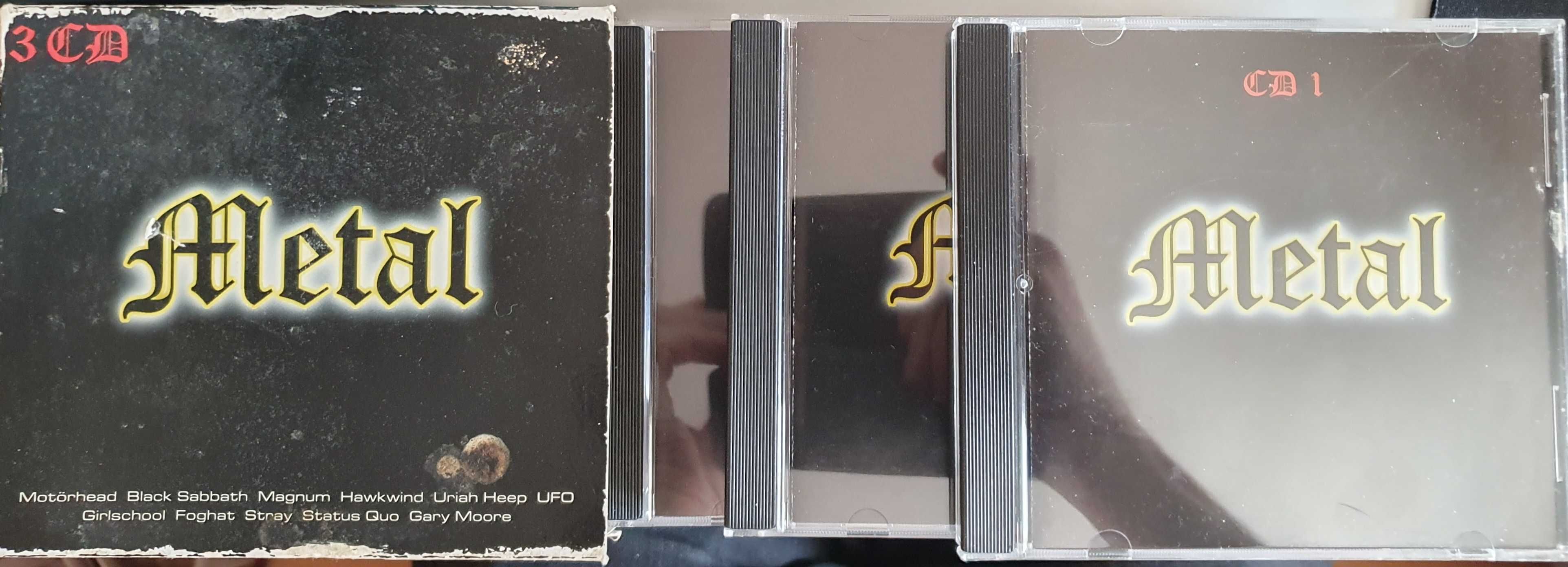 Płyty CD zestaw METAL Warszawa Targówek • OLX.pl