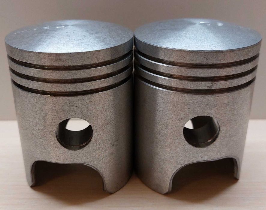 Поршни Ява 638 12в 1р, JAWA 634 6в 1р ALMOT (Алмот) фирменные пара: 1 ...