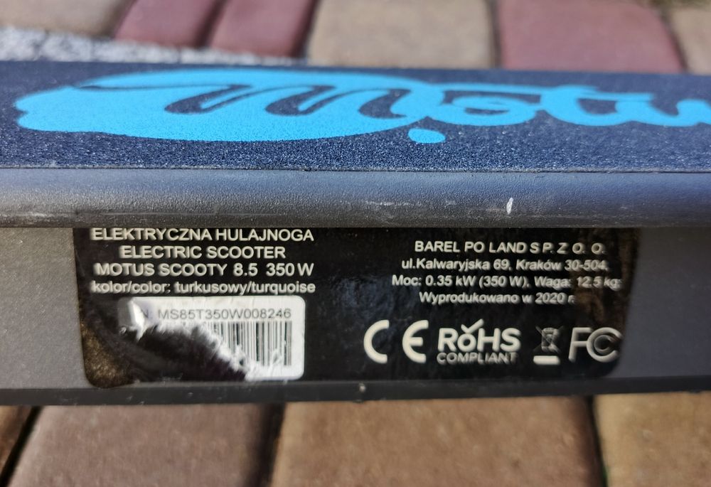 Hulajnoga elektryczna