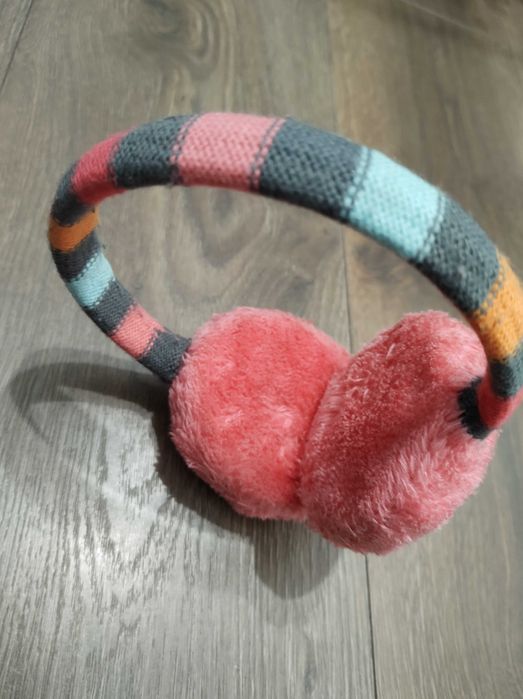 Nauszniki ciepłe, kolorowe