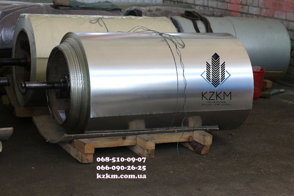 Оцинкованный Лист Бляха Оцинкована Жесть Оцинковка в листах рулон Цинк