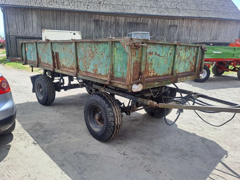 Przyczepa wywrotka Autosan, zarejestrowana opłacona, transport