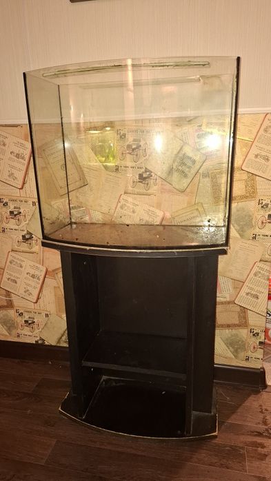 Акваріум 80 литрів, б/в