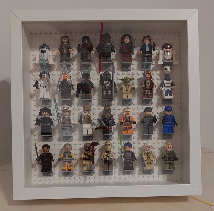 Moldura para figuras lego