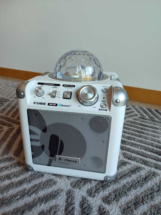 iDance Cube BC10 Karaokê com Bola de Disco com Bluetooth e USB